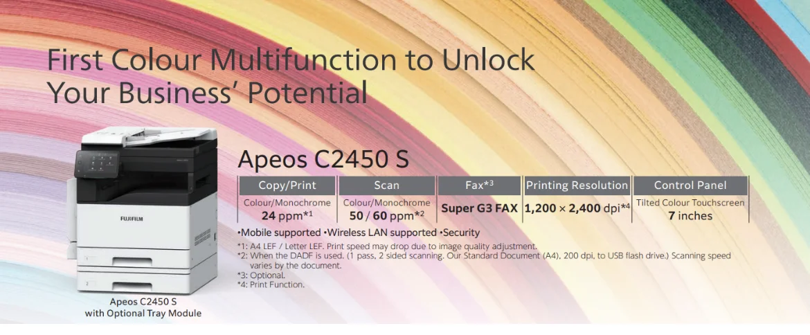 Banner Fuji Film Apeos C2540s